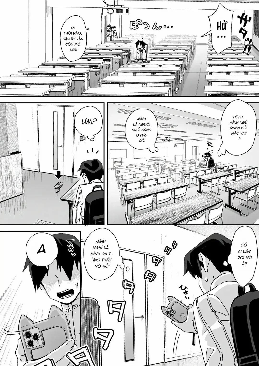 Boku Ni Haishin Bare Shita U-Cup Chinkobi Joshi Amino-San Oneshot trang 13