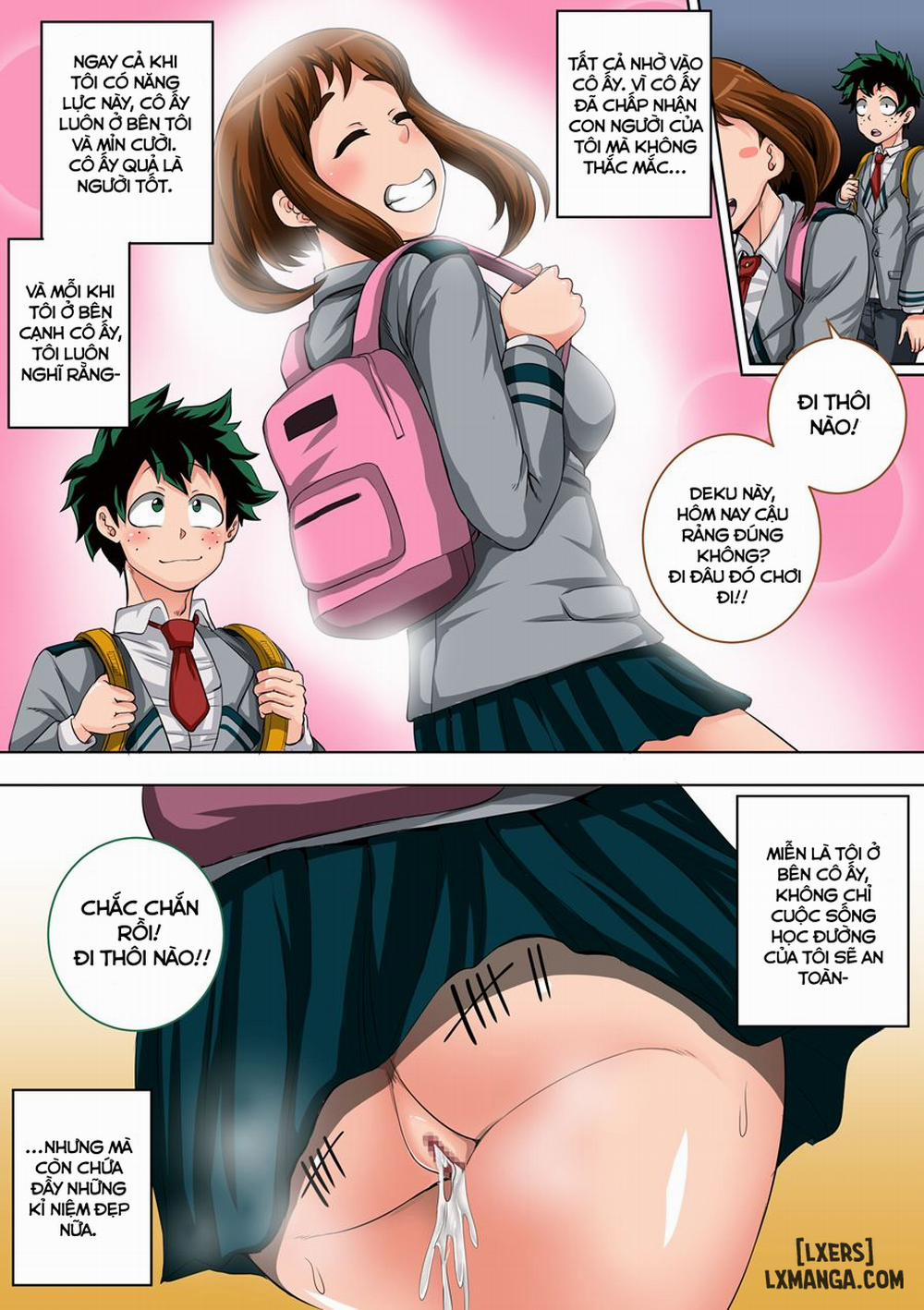 Boku no Harem Academia: 3-wa Ochako Hen Oneshot trang 51