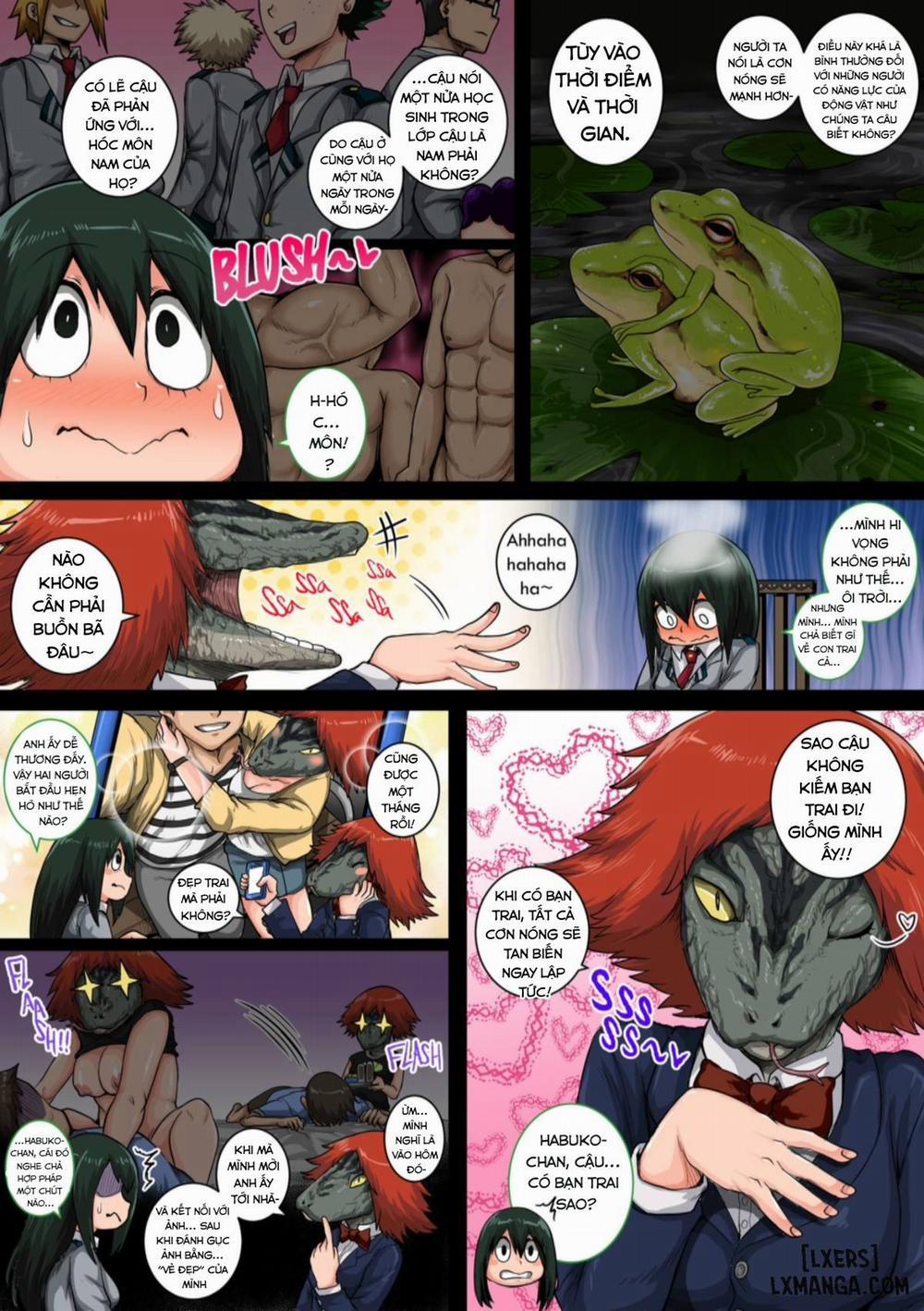 Boku no Harem Academia 6-wa "Doubutsu-teki na Kanojo" Oneshot trang 8