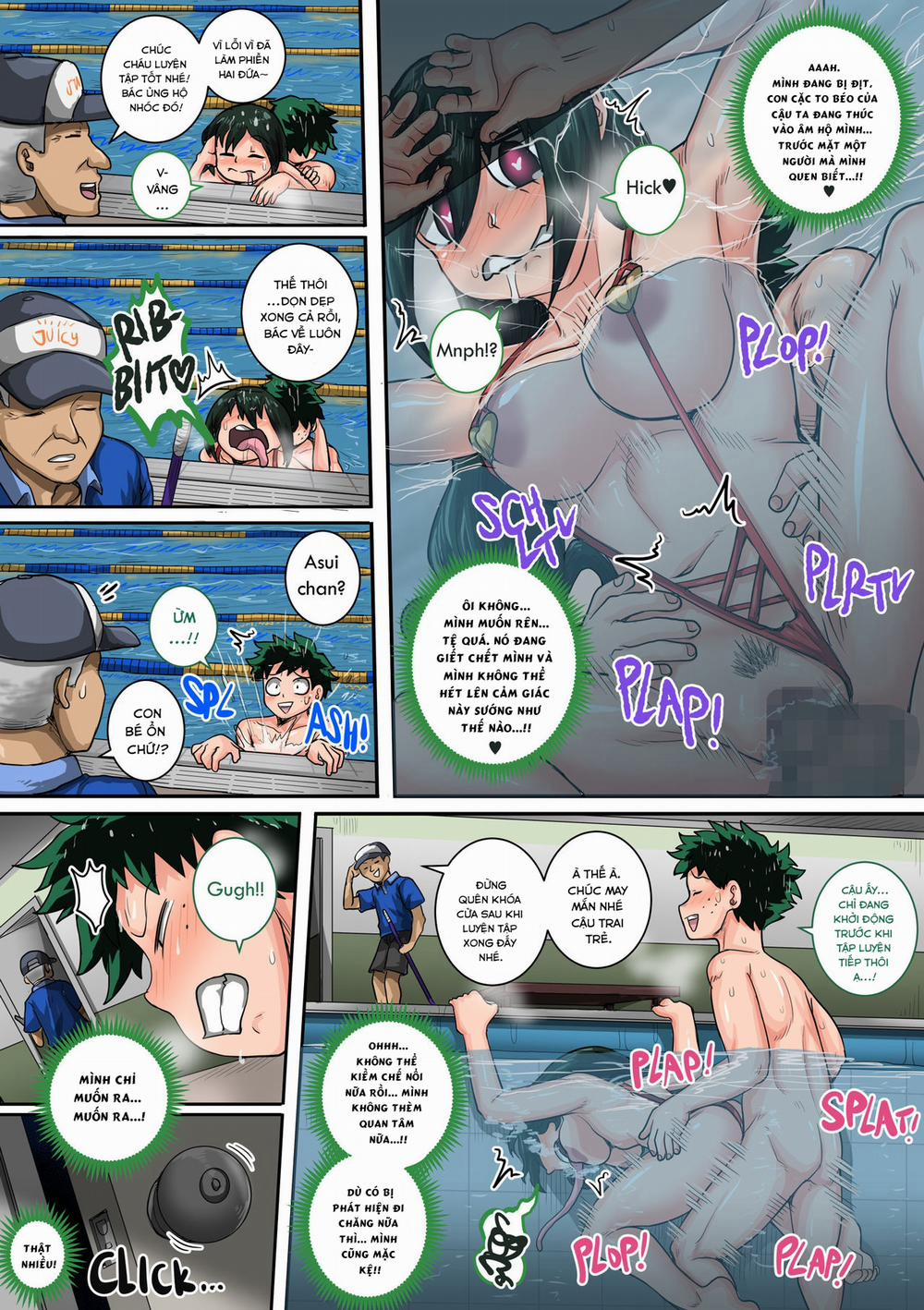 Boku No Harem Academia (Boku No Hero Academia) 0.0 Đi bơi trang 16