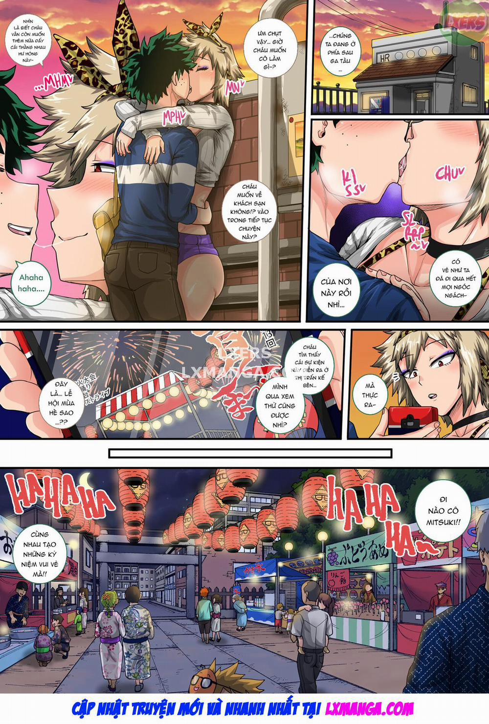 Boku No Harem Academia (Boku No Hero Academia) 7.2 trang 17