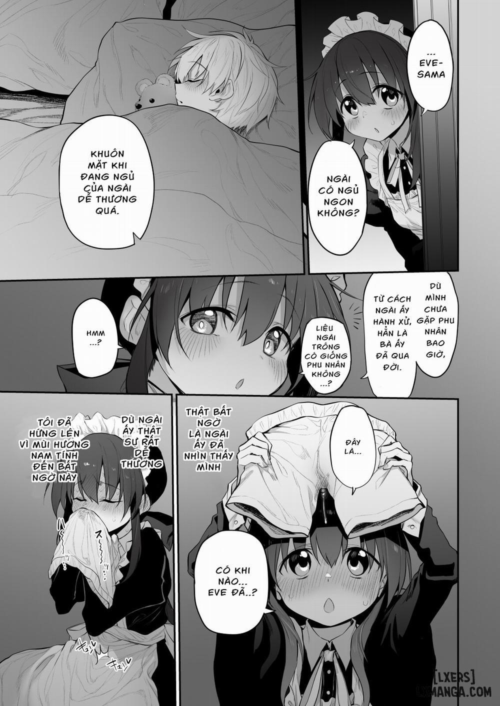 Boku no Hatsukoi Maid ga Otou-sama ni Netorareru Wake ga Nai Oneshot trang 11