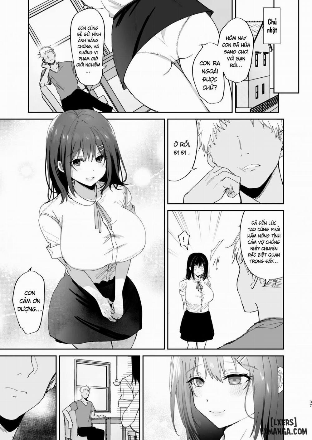 Boku no Kanojo wa Giri no Chichi ni Nando mo Okasarete ita Oneshot trang 37