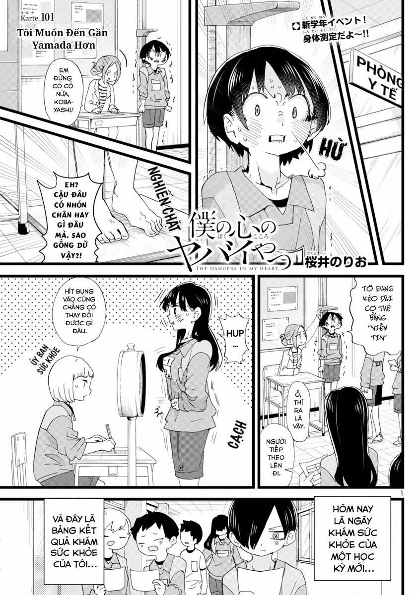 Boku No Kokoro Yabai Yatsu 101 trang 2