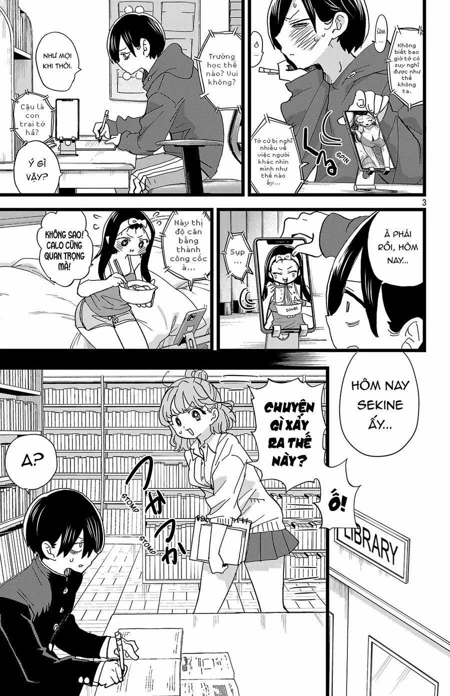 Boku No Kokoro Yabai Yatsu 161 trang 3