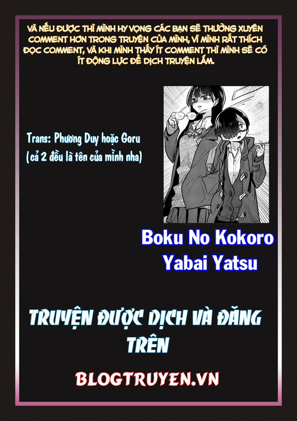 Boku No Kokoro Yabai Yatsu 30 trang 16