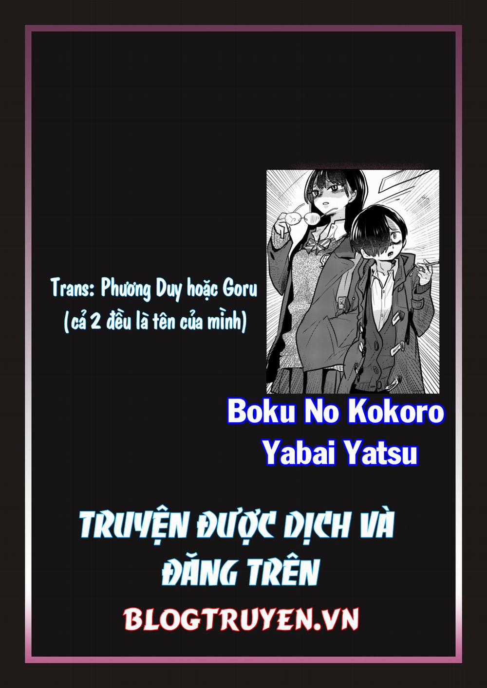Boku No Kokoro Yabai Yatsu 33.1 trang 10