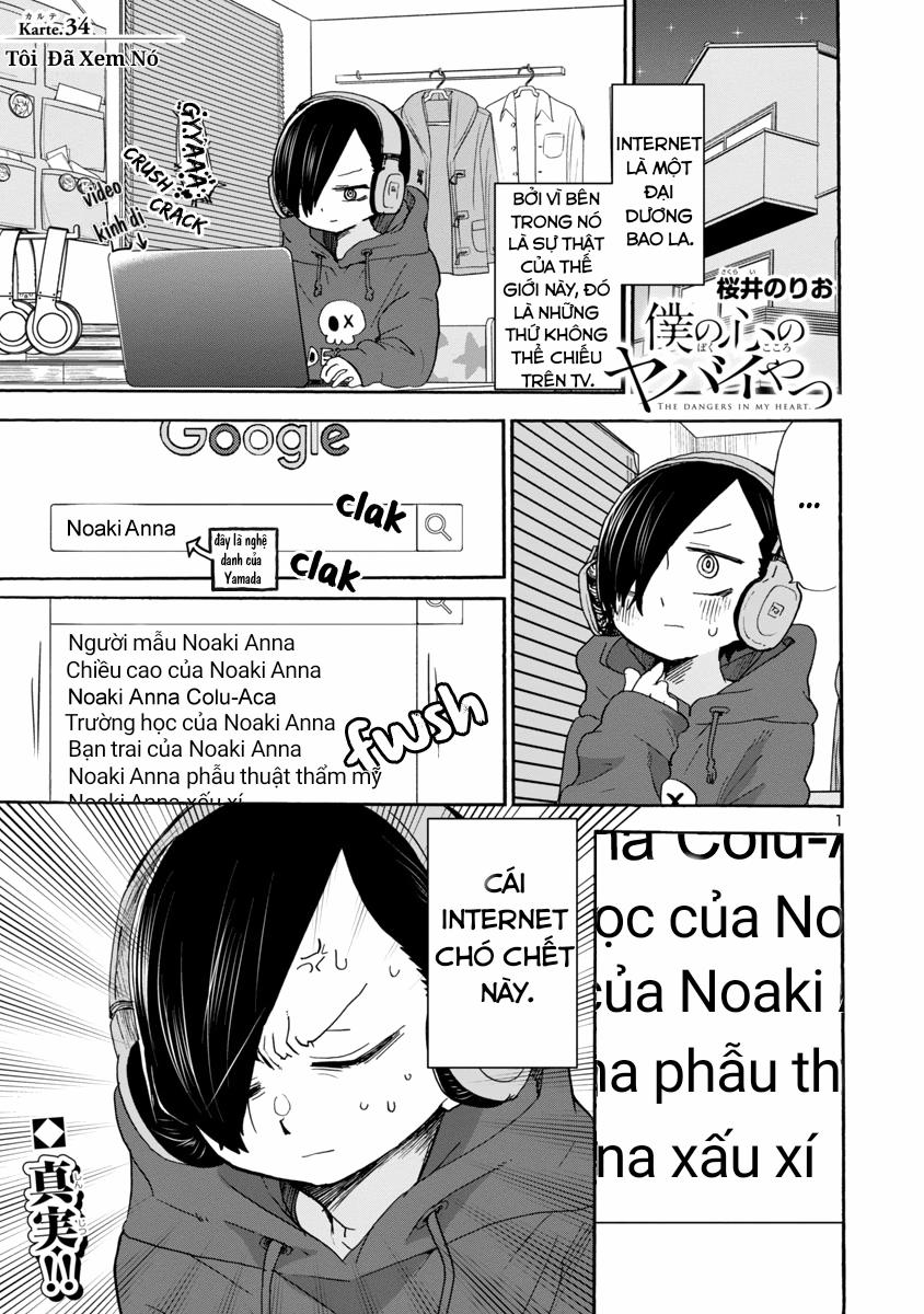 Boku No Kokoro Yabai Yatsu 34 trang 1