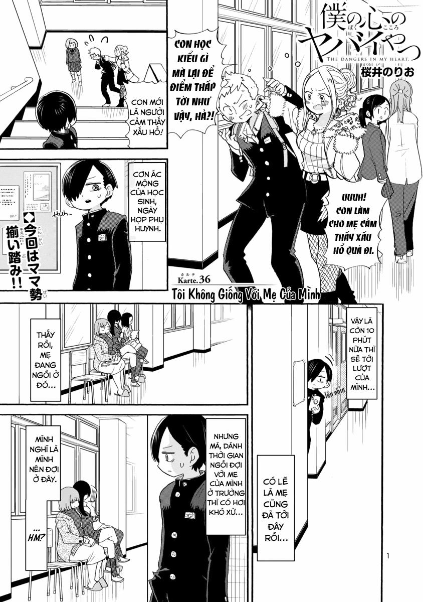 Boku No Kokoro Yabai Yatsu 36 trang 1