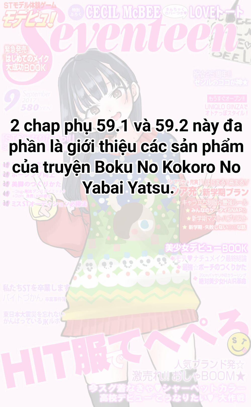 Boku No Kokoro Yabai Yatsu 59.2 trang 4