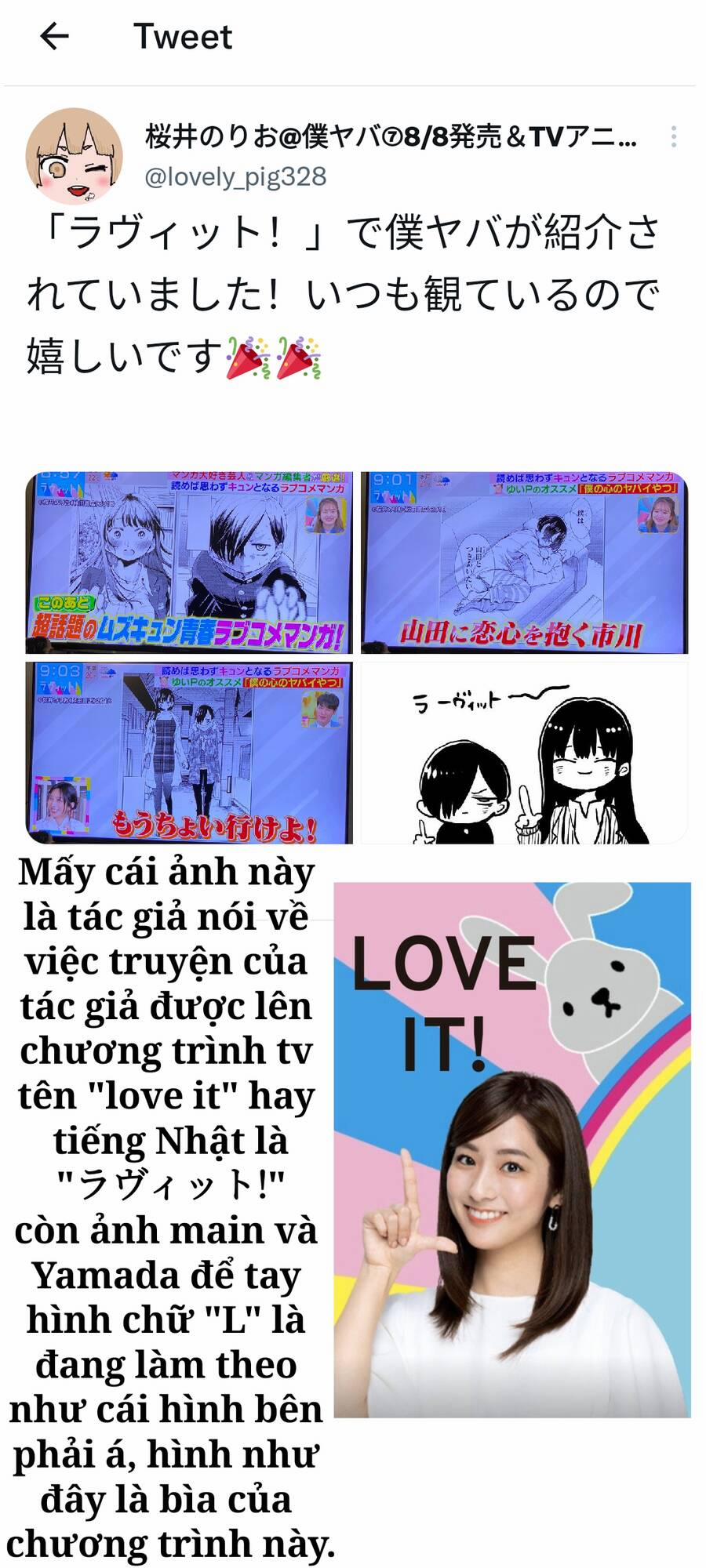 Boku No Kokoro Yabai Yatsu 95.1 trang 5