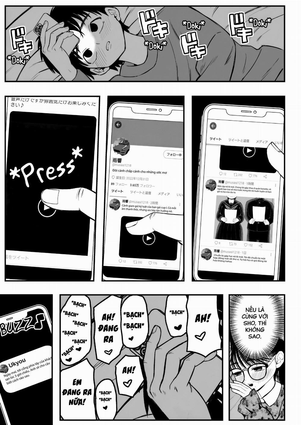 Boku To Kanojo To Goshujin-Sama No Fuyuyasumi Oneshot. trang 11