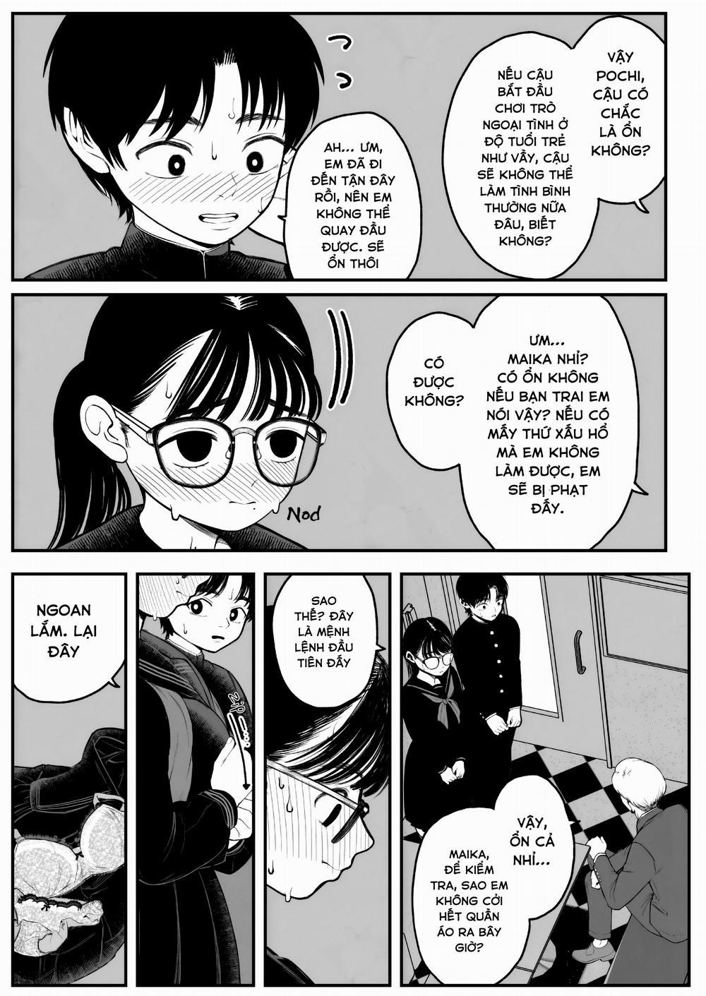 Boku To Kanojo To Goshujin-Sama No Fuyuyasumi Oneshot. trang 5
