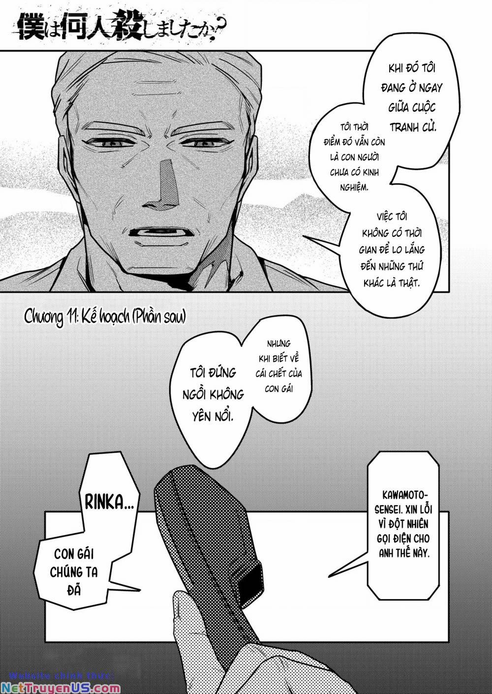 ''boku Wa Nannin Koroshimashita Ka? 11 trang 1