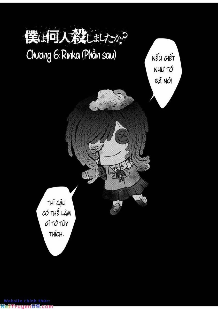 ''boku Wa Nannin Koroshimashita Ka? 6 trang 1