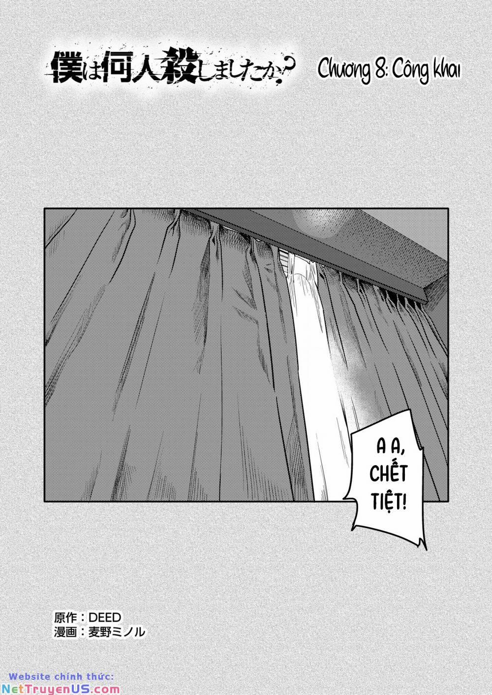 ''boku Wa Nannin Koroshimashita Ka? 8 trang 1