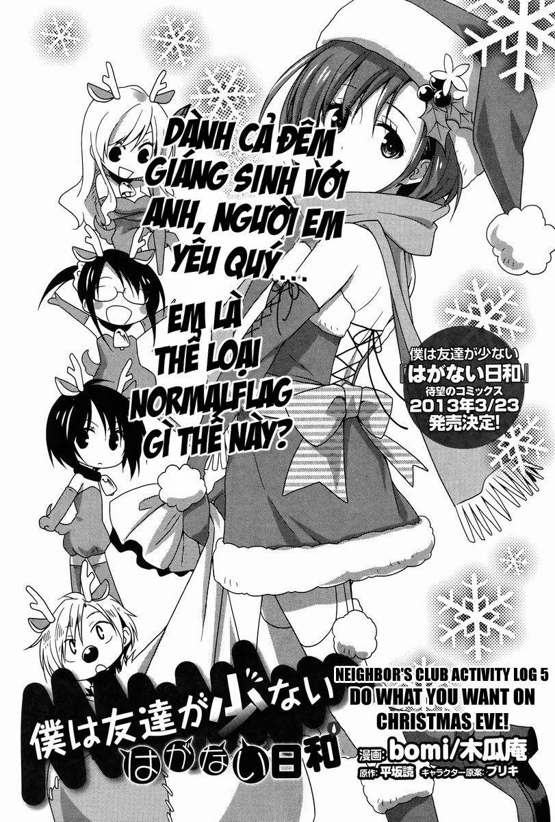 Boku Wa Tomodachi Ga Sukunai: Haganai Hiyori 5 trang 2