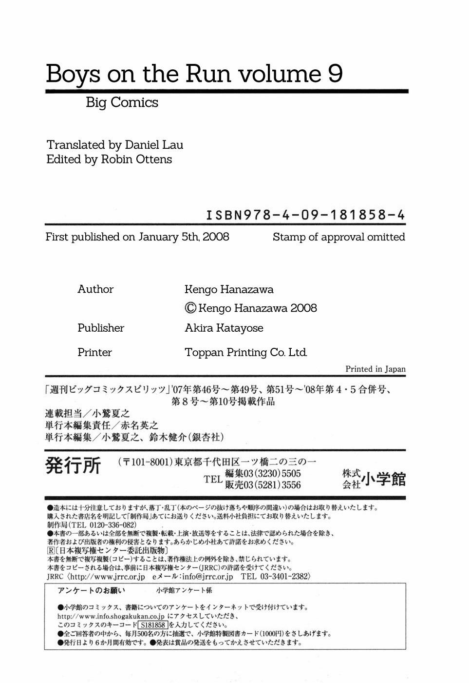 Boy On The Run 100 trang 18