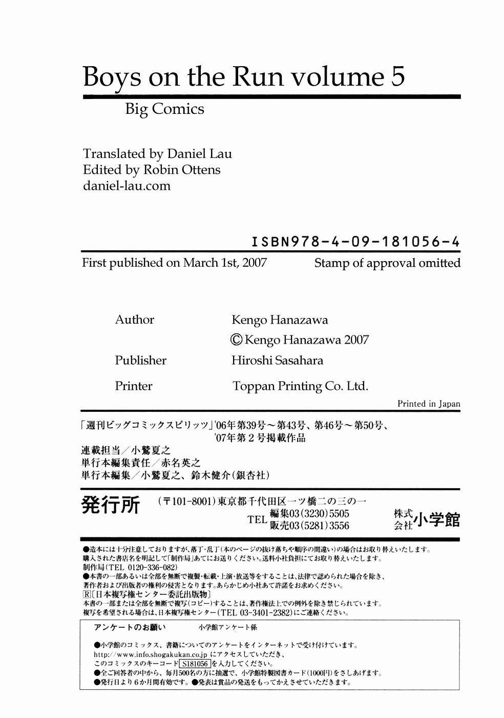 Boy On The Run 54 trang 20