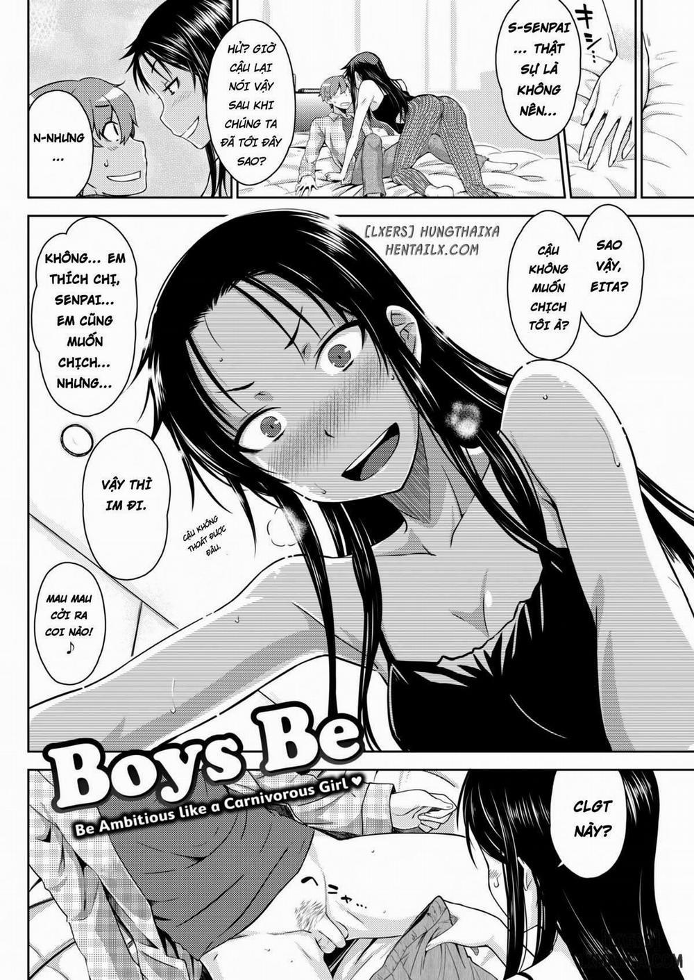 Boys Be Oneshot trang 1