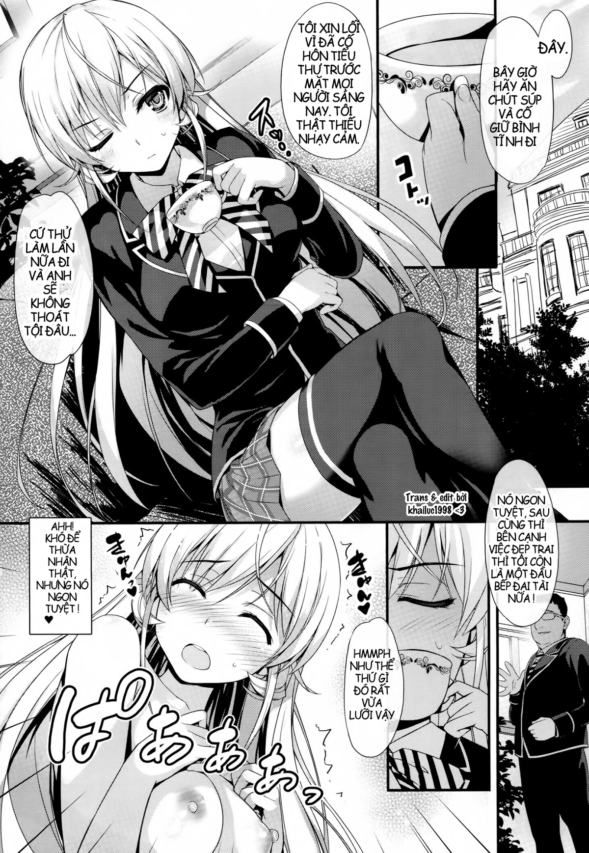 Bữa sáng cùng với Erina-sama (Shokugeki No Soma) Oneshot trang 3