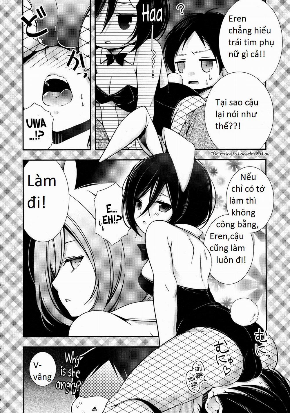 Bunny Girl no Mikasa to Eroi koto suru Hon (Shingeki No Kyojin) Oneshot trang 11