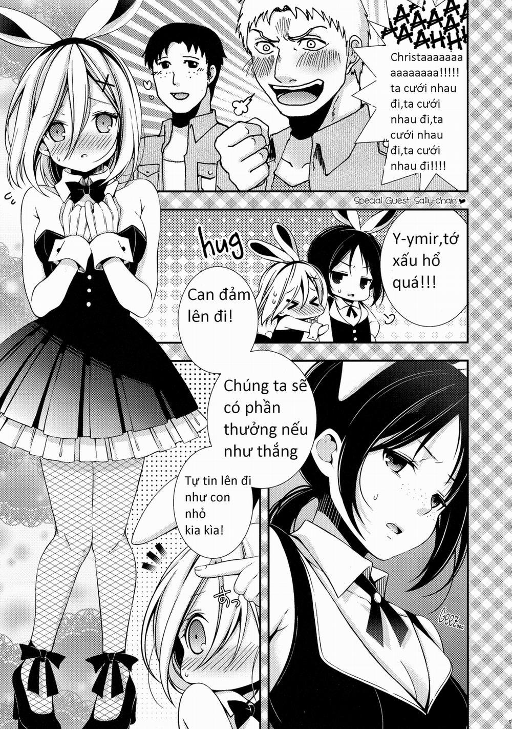 Bunny Girl no Mikasa to Eroi koto suru Hon (Shingeki No Kyojin) Oneshot trang 4