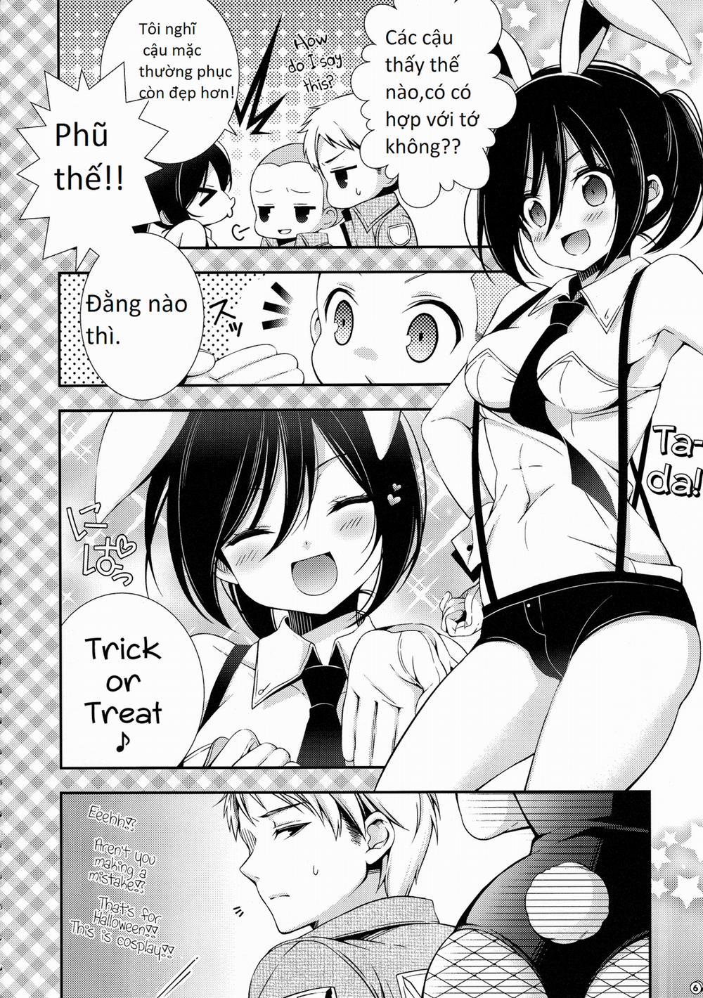 Bunny Girl no Mikasa to Eroi koto suru Hon (Shingeki No Kyojin) Oneshot trang 5