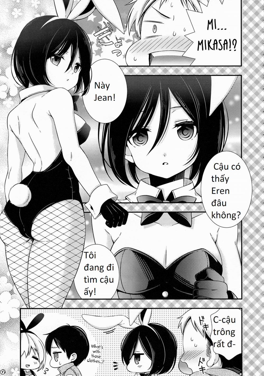 Bunny Girl no Mikasa to Eroi koto suru Hon (Shingeki No Kyojin) Oneshot trang 6