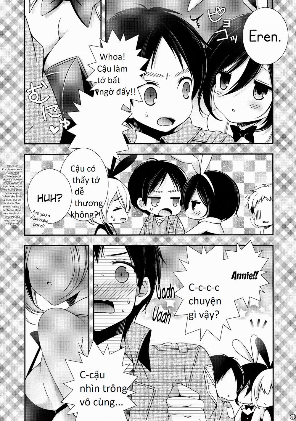 Bunny Girl no Mikasa to Eroi koto suru Hon (Shingeki No Kyojin) Oneshot trang 7
