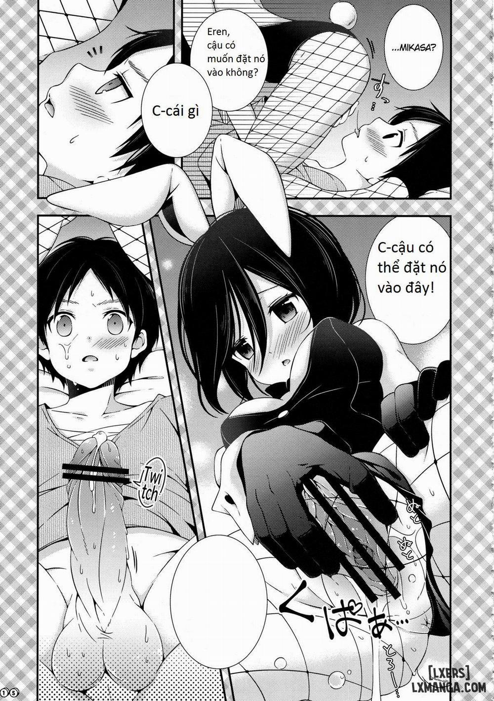 Bunny Girl no Mikasa to Eroi koto suru Hon Oneshot trang 14