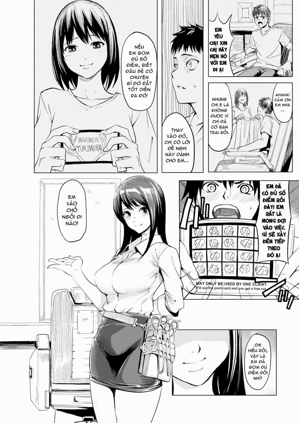 Buổi Cắt Tóc Ái Tình Oneshot trang 2