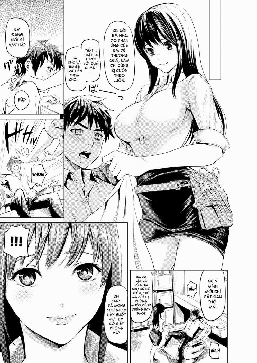 Buổi Cắt Tóc Ái Tình Oneshot trang 9