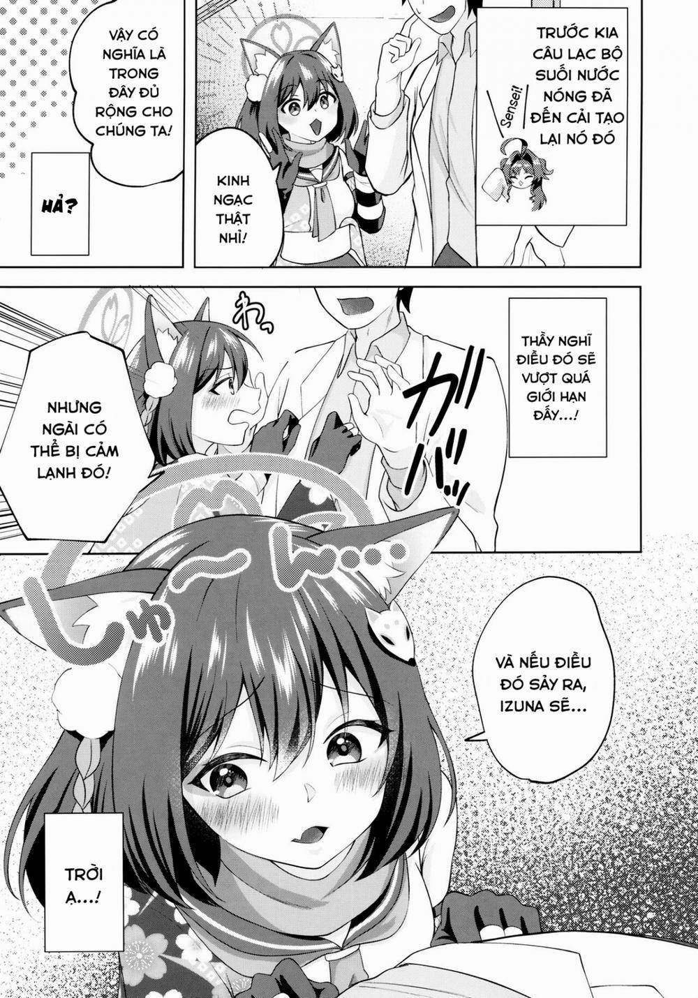 Buổi Huấn Luyện Mùa Đông Cùng Izuna Oneshot trang 3