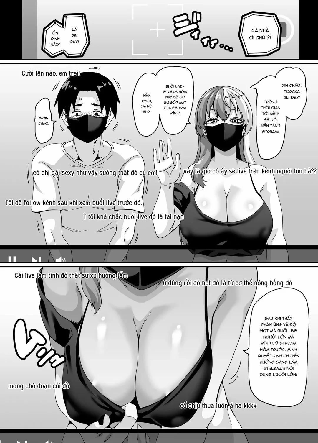 Buổi livestream sex của chị gái 1 trang 24