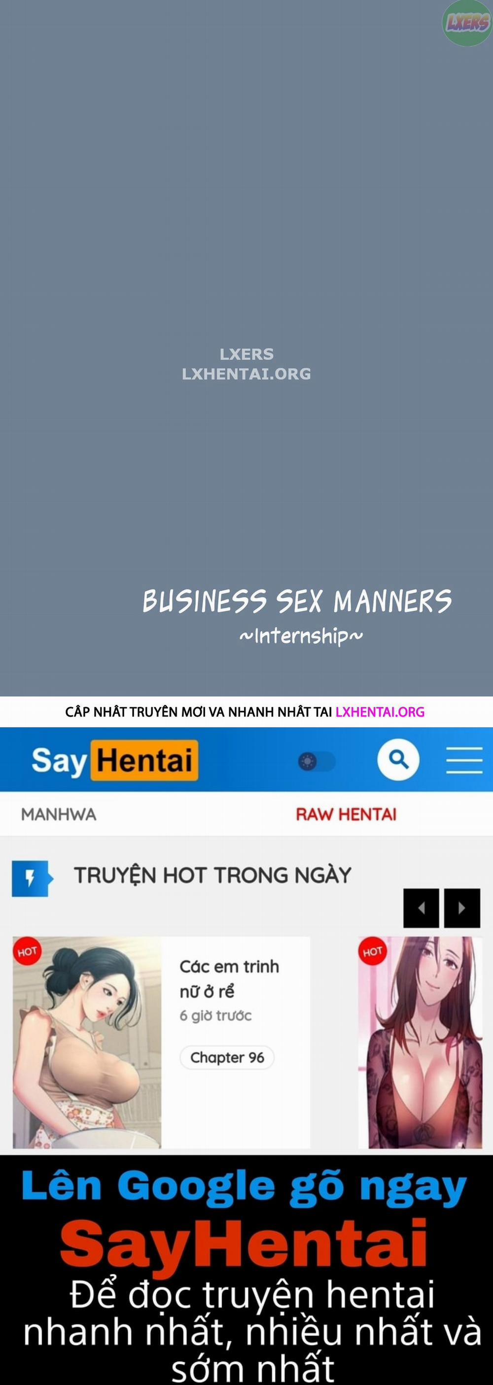 Business Sex Manners ~Internship 1 trang 27