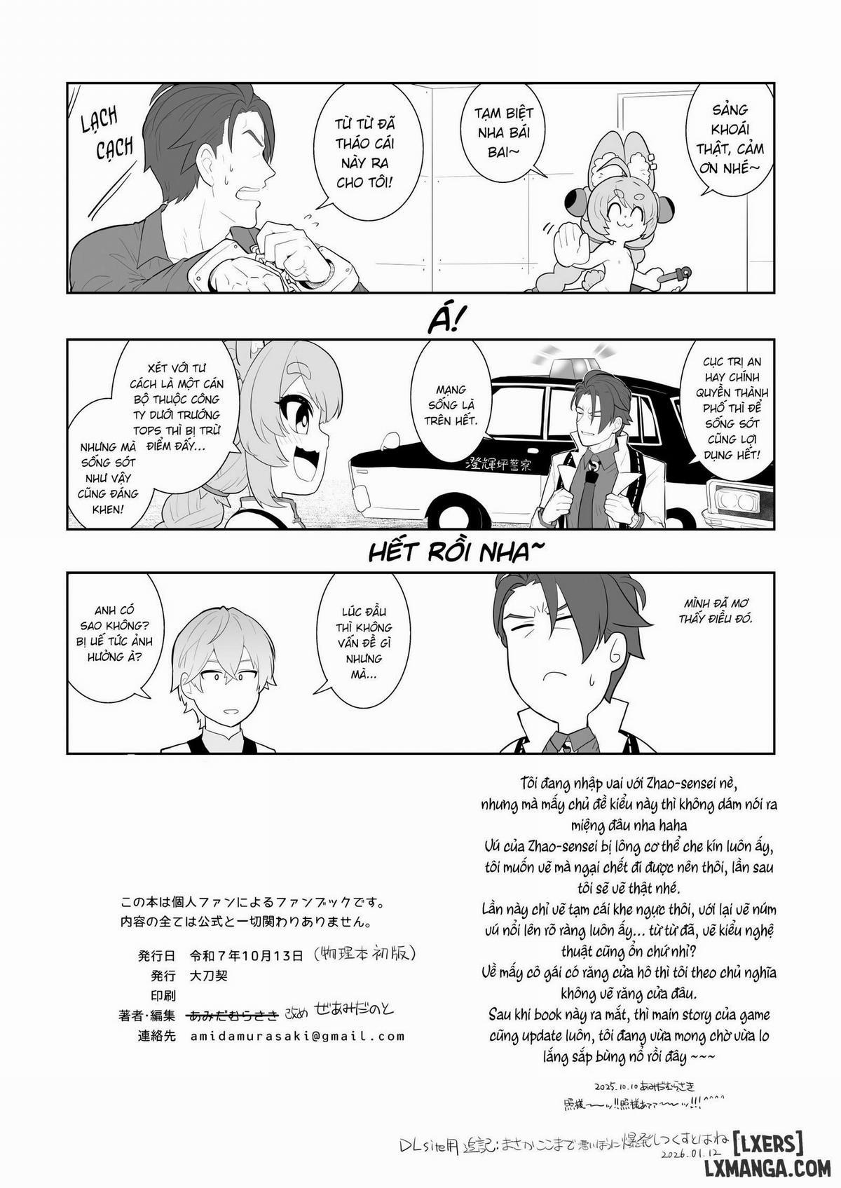 Các doanh nhân ở New Eridu nên chọn Zhao! Oneshot trang 15