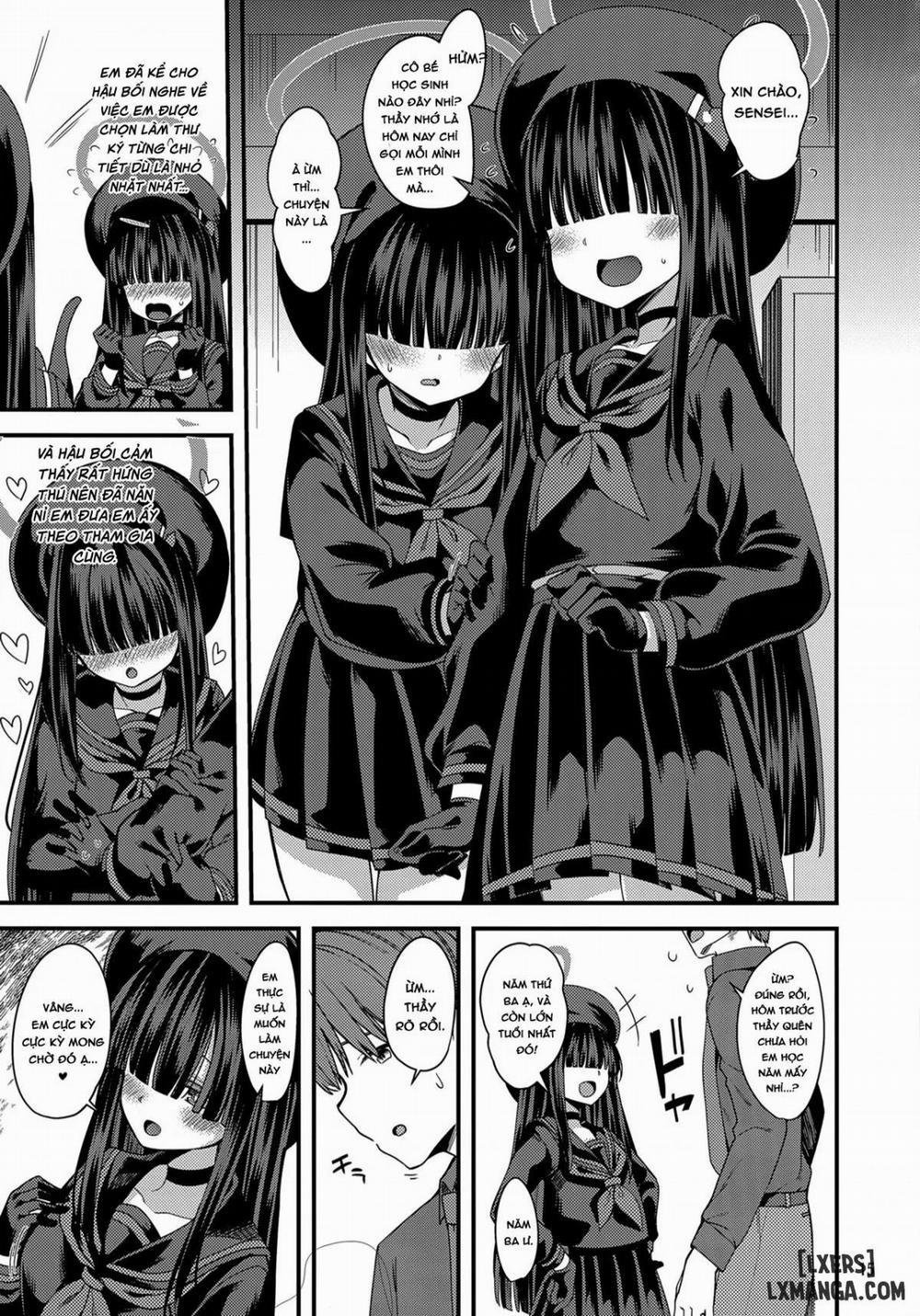 Các Doujinshi Của Blue Archive bạn gái giấu mặt của tôi trang 14