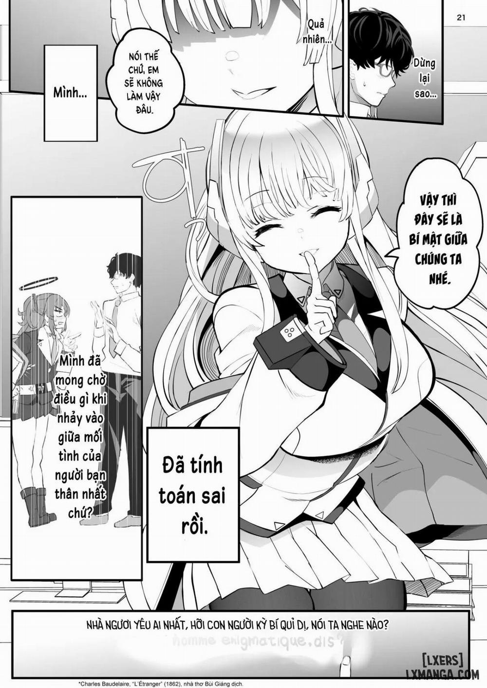 Các Doujinshi Của Blue Archive Hồ sơ hẹn hò không được tiết lộ của thư ký Seminar trang 20