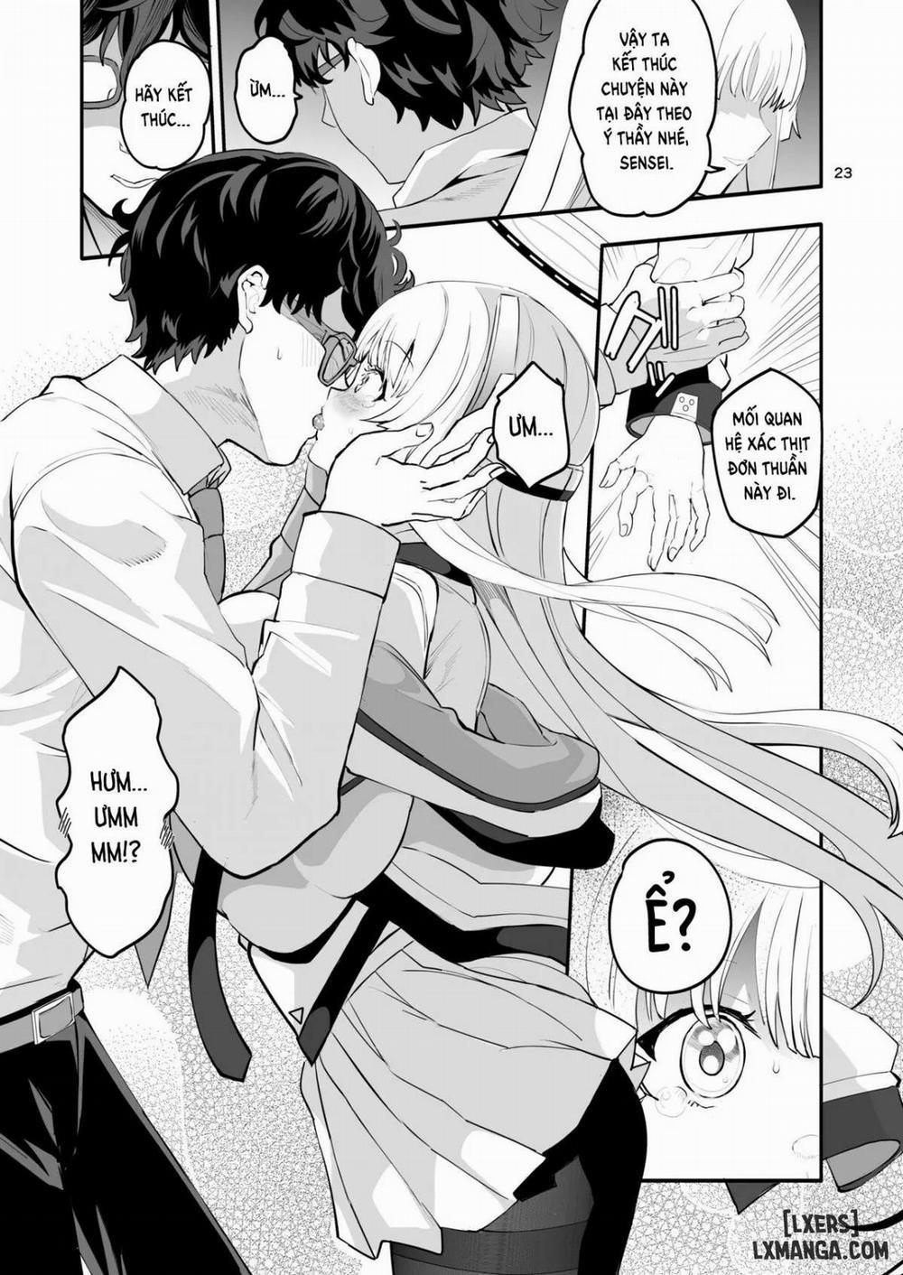 Các Doujinshi Của Blue Archive Hồ sơ hẹn hò không được tiết lộ của thư ký Seminar trang 22