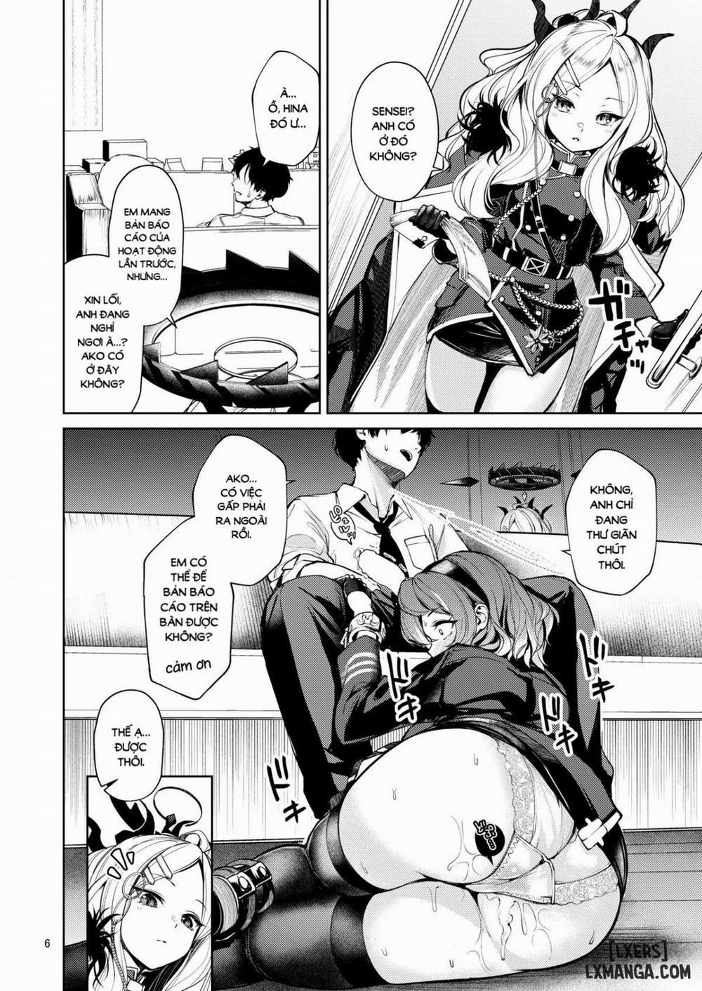 Các Doujinshi Của Blue Archive Lưu trữ ướt đẫm 0 của Amau Ako trang 5