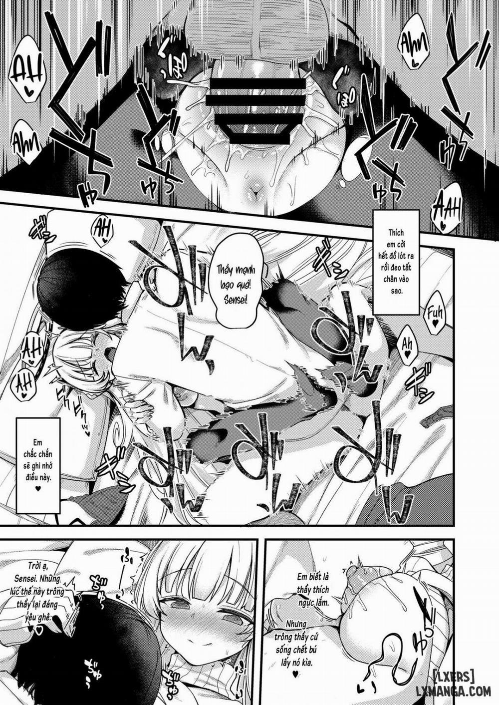 Các Doujinshi Của Blue Archive Sensei, tôi có thể dành nhiều thời gian của bạn được không? trang 9