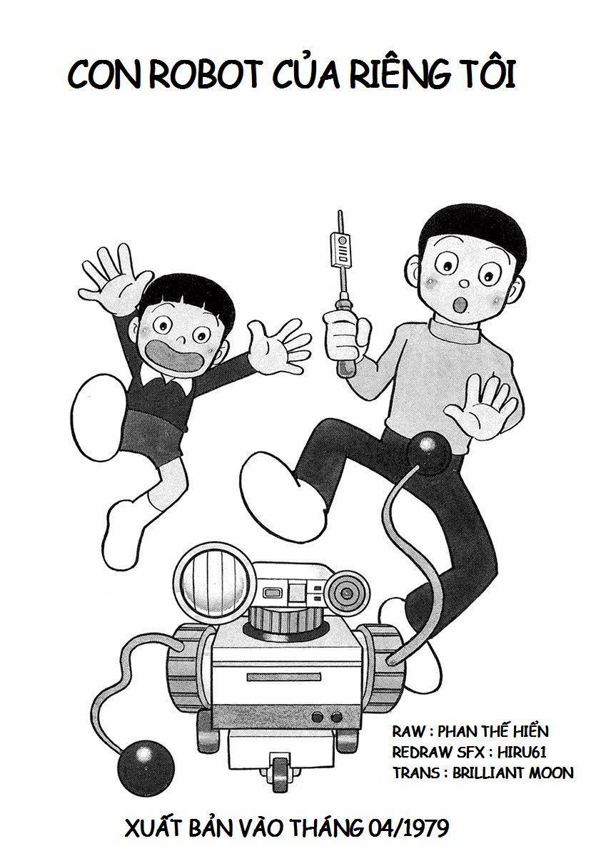 Các One-Shot Của Fujiko Fujio 0 (up trước 0 0 Con robot của riêng tôi trang 1