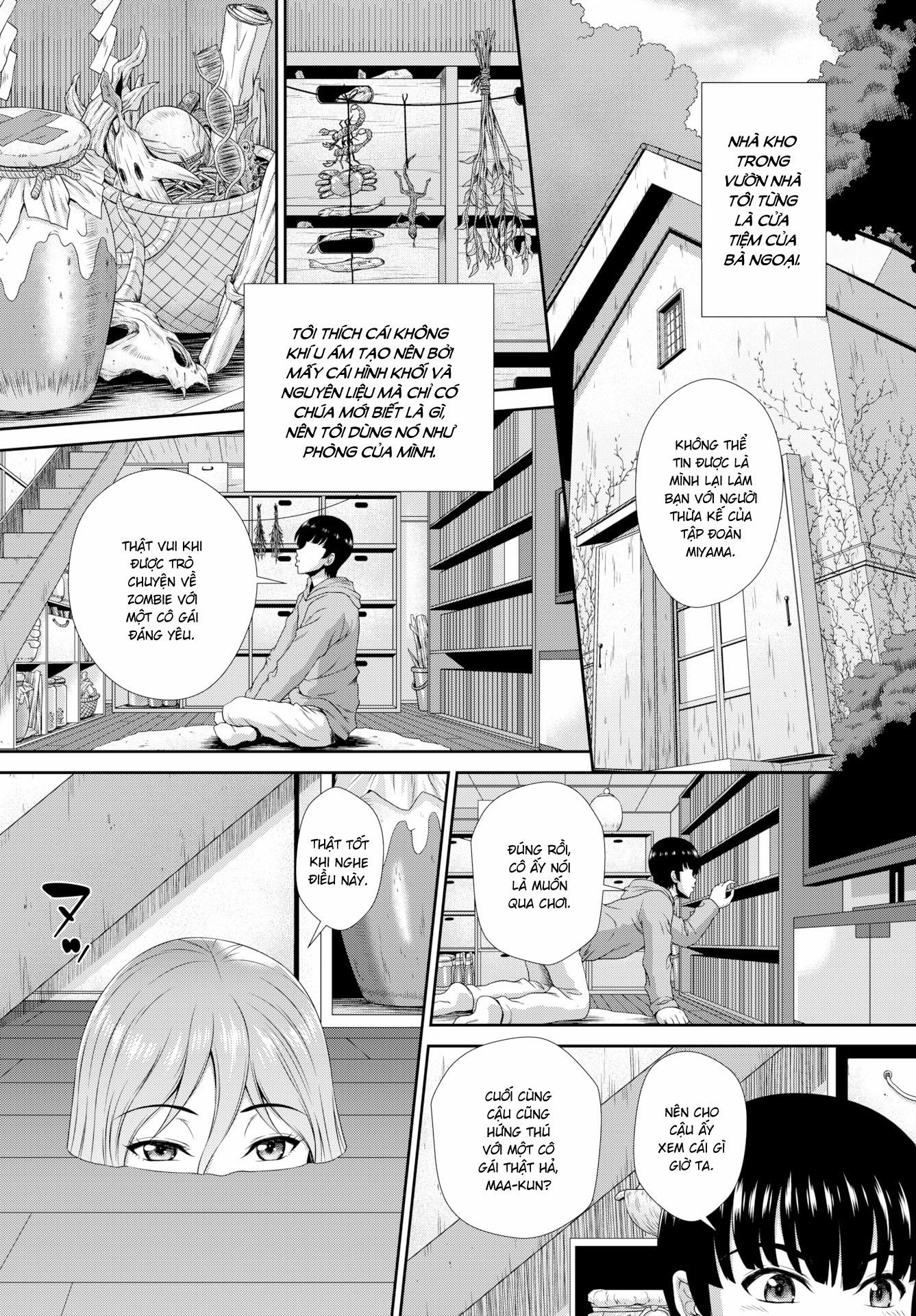 Cách để duy trì sự sống cho một cô gái Zombie 0 Biến cố trang 16