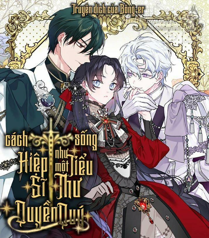 Cách Hiệp Sĩ Sống Như Một Tiểu Thư Quyền Quý 9 trang 0