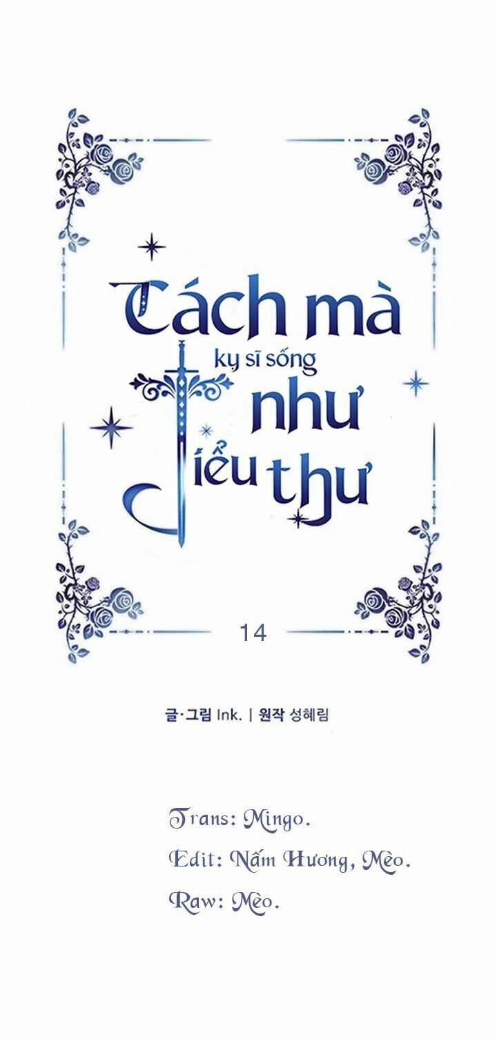 Cách Mà Kỵ Sĩ Sống Như Tiểu Thư 14 trang 1
