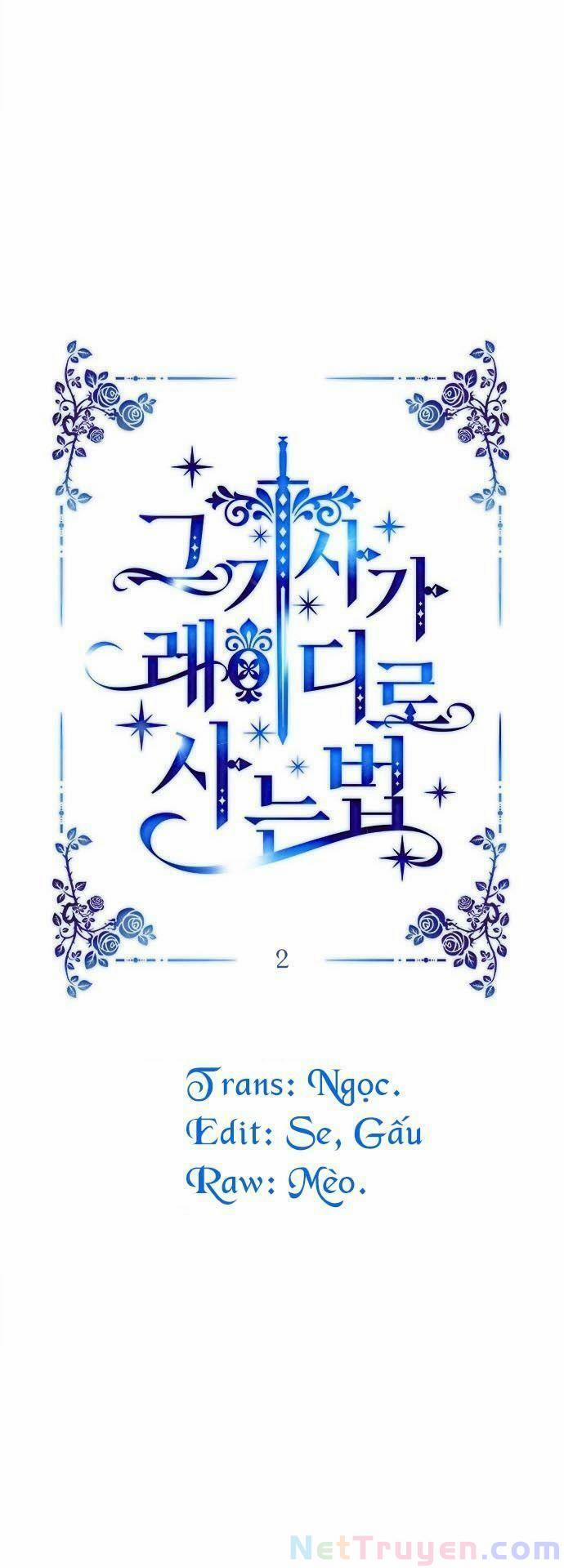 Cách Mà Kỵ Sĩ Sống Như Tiểu Thư 2 trang 1