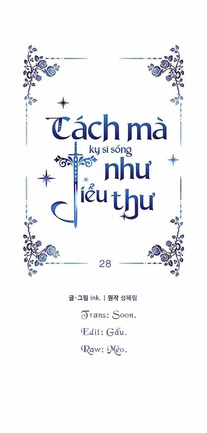Cách Mà Kỵ Sĩ Sống Như Tiểu Thư 28 trang 2