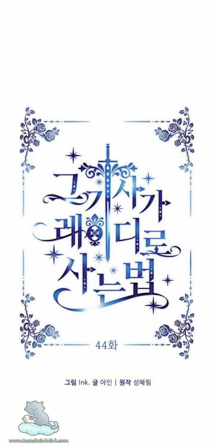 Cách Mà Kỵ Sĩ Sống Như Tiểu Thư 44 trang 9