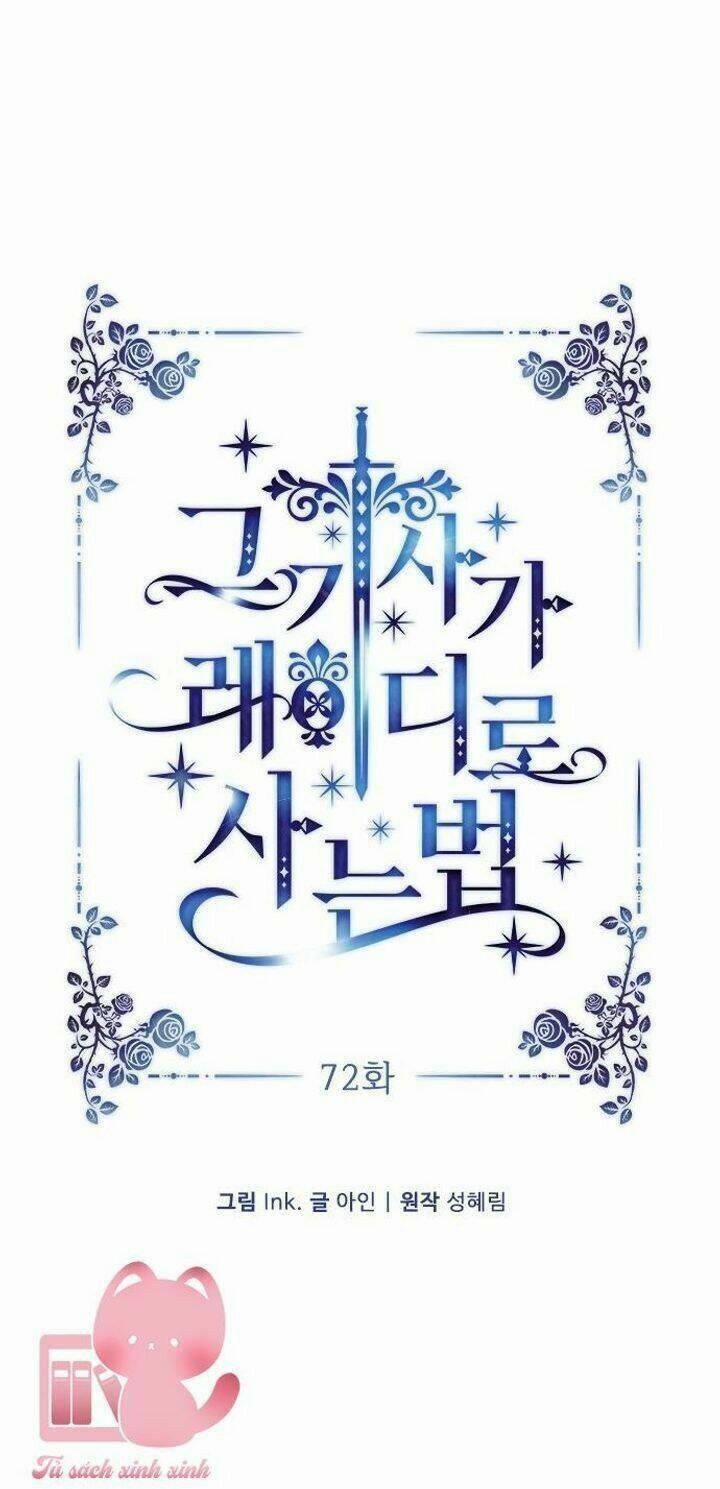 Cách Mà Kỵ Sĩ Sống Như Tiểu Thư 72 trang 24